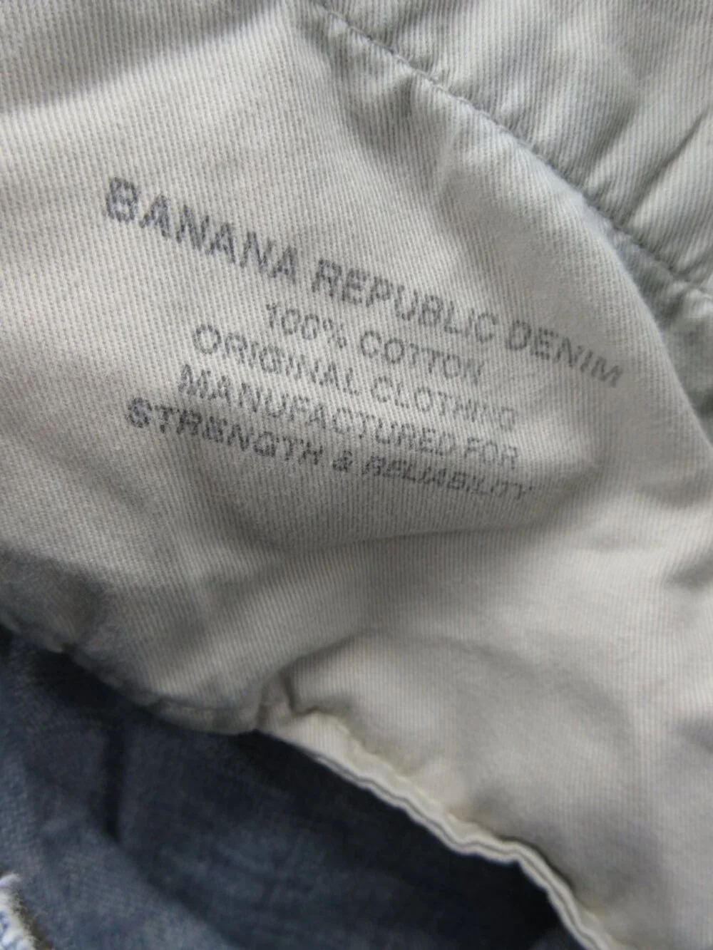 Banana Republic Jeans 44 Straight Leg Denim Pants Y2K Regular Cotton